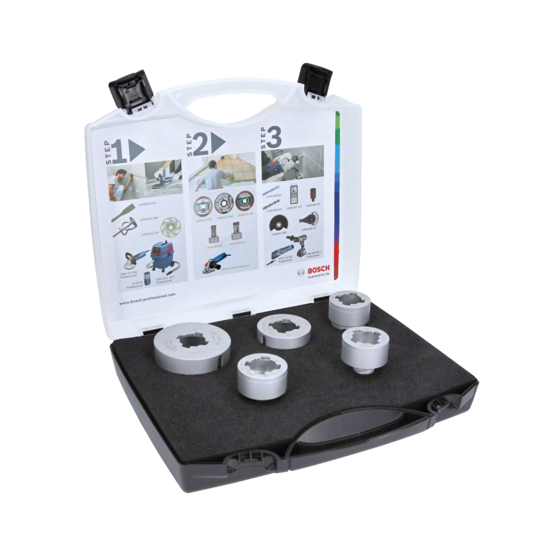 BOSCH DIAMOND CUTTER X-LOCK DRY SPEED FOR CERAMIC 5 PIECE SET